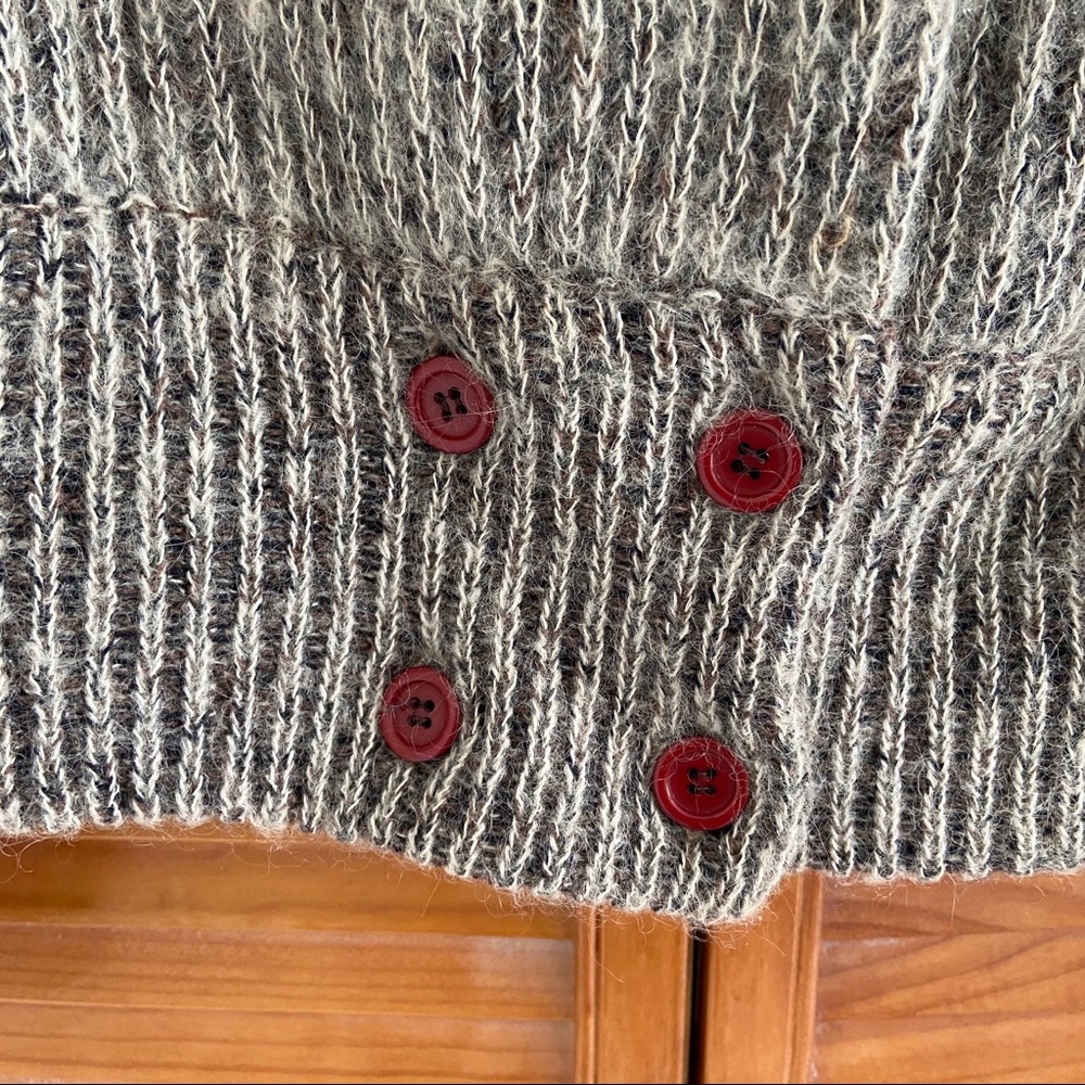 Vintage Mohair Wool IB Diffusion Sweater Jacket - Picture 3 of 8